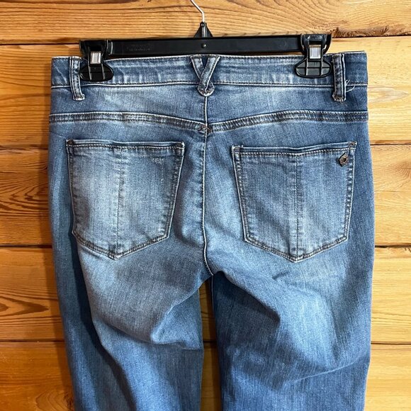 Democracy Jeans Ab Solution SZ 4 Tummy Control Denim - Picture 4 of 9